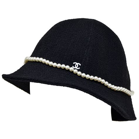 chanel hat womens|chanel tweed hat.